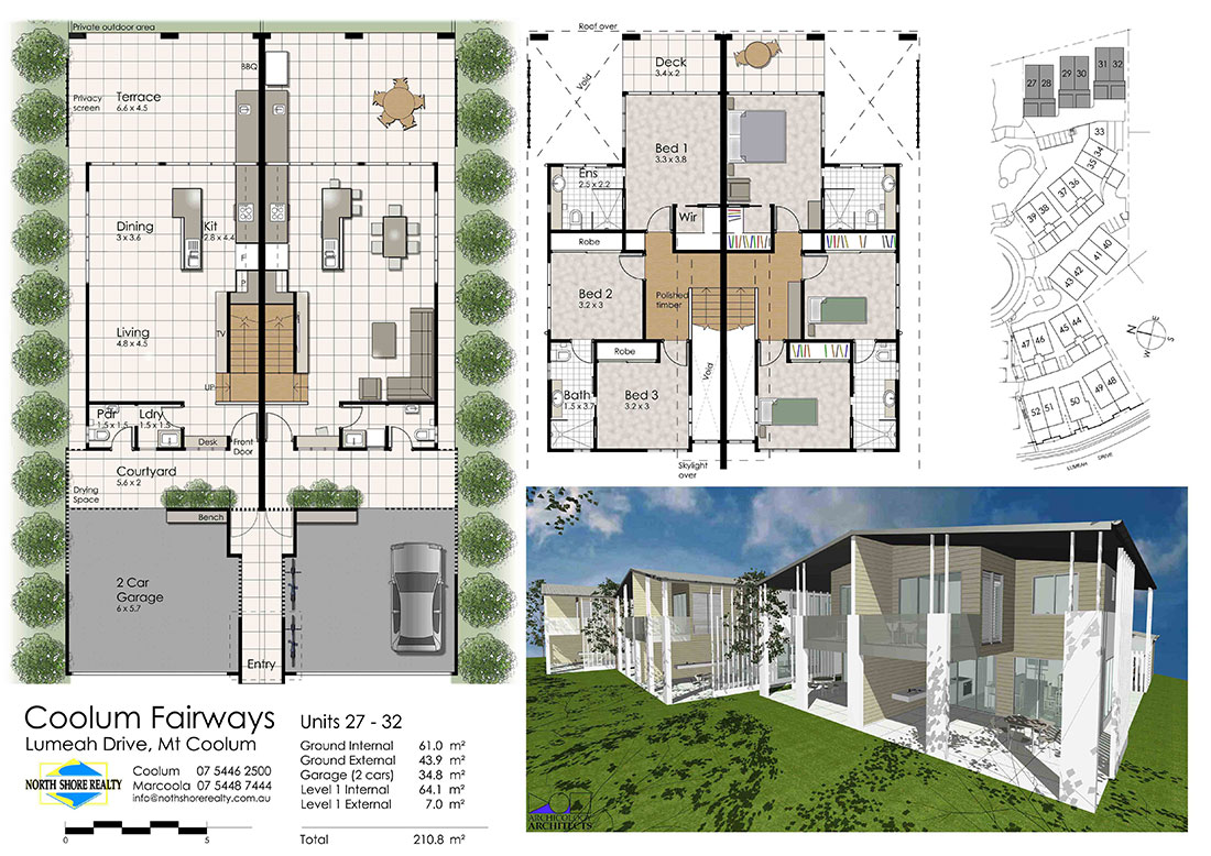 Integrated plan - Sunshine Coast architechure