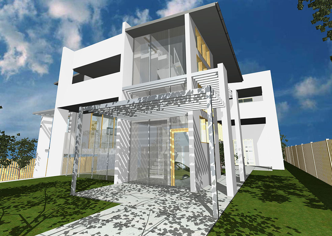 Render - Sunshine Coast architechure