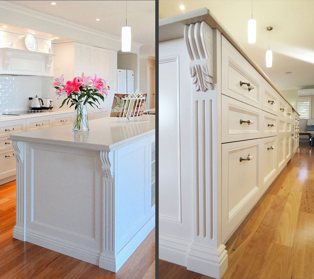 Bullnose edge corbell